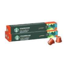 【进口】星巴克(Starbucks)哥伦比亚浓缩胶囊咖啡5.7g*10颗*3盒