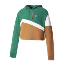 adidas NEO NEO卫衣女装健身训练运动服连帽短款套头衫
