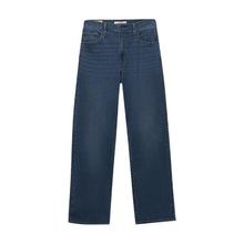 李维斯 Levi's 冰薄荷面料女士BAGGY牛仔裤 A3494-0052 中蓝色 27 30