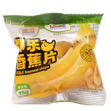 Dole 香蕉干脆片薄片果干水果休闲零食特产盒装时尚零食户外