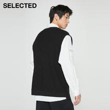 SELECTED [专区到手1折起]绫致SELECTED思莱德落肩袖针织两件套秋冬上衣男