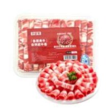 PLUS会员：牛鲜尊 鲁西黄牛原切牛肉卷 1斤*4件
