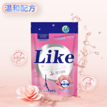 超能洗衣液100g1袋+softener洗衣液300g1袋+like洗衣液500g1袋