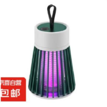 灭蚊灯  灰/绿随机发 豪华插电款+电击式