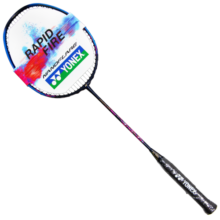 YONEX尤尼克斯羽毛球拍全碳素疾光限量NF680冰钴蓝5U5已穿25磅附手胶