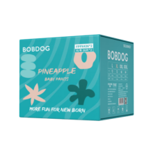 巴布豆（BOBDOG）【老爸抽检】新菠萝拉拉裤XL码72片尿不湿【品牌直供 安心品质】