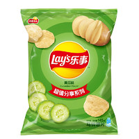 乐事 马铃薯片 黄瓜味 135g (，)