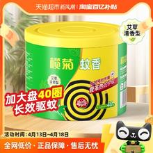88VIP会员：榄菊 蚊香盘 40盘 艾草清香型