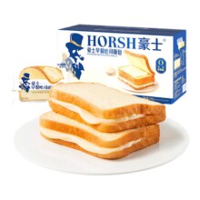 88会员：豪士 早餐吐司乳酸菌口袋面包 460g10.91元+淘金币6.99元