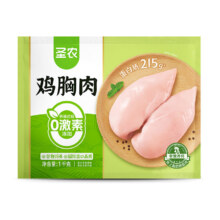 plus会员: 圣农 白羽鸡鸡大胸1kg*5件