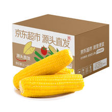 京鲜生 京百味 东北黄糯玉米 8根*200g 精选黄粘糯玉米棒 加热即食 源头直发
