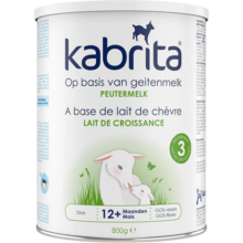 佳贝艾特（KABRITA）婴幼儿宝宝羊奶粉荷兰版金装3段800g12-36个月 DHA+A2
