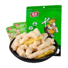 88VIP：有友 山椒味泡椒鸡爪休闲食品 428g
