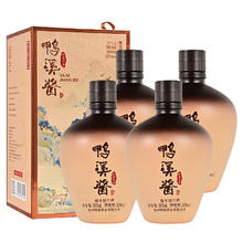鸭溪窖 珍藏老酒 酱香型白酒 500ml*4坛 整箱装券后696.2元
