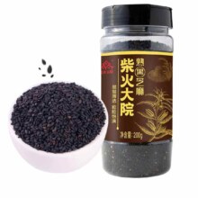 柴火大院 熟黑芝麻 200g