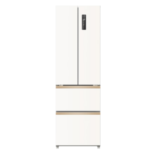 美菱（MeiLing）小确杏401升法式多门冰箱小户型家用底部散热超薄 BCD-401WFP9CZX