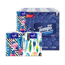 得宝 Tempo mini系列 手帕纸 4层5张18包