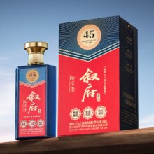 叙府 45周年庆典版 52度浓香型白酒500mL礼盒装￥69.00 1.2折