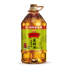 金龙鱼 食用油 非转基因 外婆乡小榨巴蜀风味菜籽油6.18L89.9元 (月销1w+)