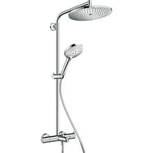 国家补贴：汉斯格雅 hansgrohe 26175 柯洛玛280圆恒温下出水龙头+飞雨镀铬手持