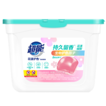 PLUS会员：超能 花漾护色洗衣凝珠 50颗