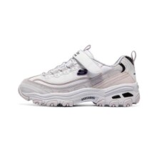 Skechers斯凯奇奶茶熊儿童休闲鞋男女童春秋老爹运动鞋白色熊猫鞋294元