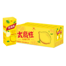 需首购、plus会员:统一 太魔性 柠檬红茶经典饮品 250ml*24盒*2件