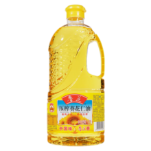 鲁花【直销】 鲁花物理压榨葵花仁油1.6L 剥壳去皮压榨 食用油45.9元