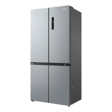 美的（Midea）480升四开门冰箱双变频一级能效十字对开双开门家用囤货超薄智能电冰箱双循环风冷大容量 以旧换新 480升|单系统双循环十字冰箱