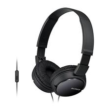 88VIP会员：索尼 SONY MDR-ZX110AP 耳罩式头戴式有线耳机 黑色