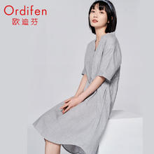 Ordifen 欧迪芬 睡裙女 灰色