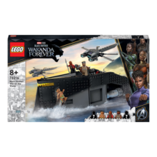 乐高（LEGO）积木拼装超级英雄76214 黑豹船上大战男孩女孩儿童玩具生日礼物