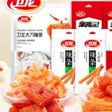 卫龙 零食大礼包 魔芋素毛肚 约40小包共约510g