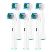 麦迪生 博朗欧乐B/oralB电动牙刷头D12D16D100P2000P40003709等通用替换刷头 6支 标准清洁型刷头