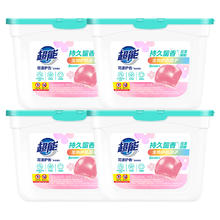 超能 super 超能 花漾护色洗衣凝珠 50颗*4盒
