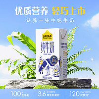认养一头牛 纯牛奶 125ml*16盒