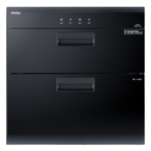 海尔（Haier）消毒柜嵌入式消毒碗柜家用厨房紫外线消毒烘干一体机厨房碗筷餐具消毒柜母婴奶瓶消毒机器 二星级 100L