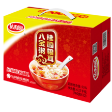 plus会员、需首购:达利园桂圆银耳八宝粥 360g*12罐 整箱礼盒装
