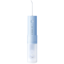 松下（Panasonic） 冲牙器 洗牙器 水牙线 小圆管 牙齿清洁器家用便捷式正畸专用口腔清洁新年礼物情人节礼物送男女 DJ33 海盐雾霾蓝(升级Type-c) 1支喷头