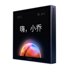 Aqara绿米联创 集悦面板S1 智能开关 遥控开关 远程语音网关版 触摸屏 集悦智慧面板S1（小乔） 皎月白