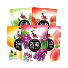 拍5件【喜之郎】蒟蒻果冻120g*5大袋18.9元