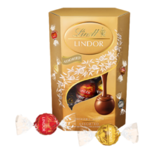 14日20点开始、限300件：Lindt瑞士莲软心精选巧克力200g 进口休闲零食