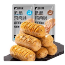 比比赞 低脂鸡肉肠高蛋白鸡胸肉 黑椒味10根