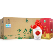 伊力特 伊力老窖 浓香型白酒 46度  250ml*10瓶 整箱装