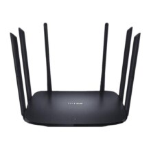 普联tplink路由器千兆家用高速端口穿墙王无线WIFI大功率增强器5G穿墙双频AC1900双全电信大户型电竞漏油易展