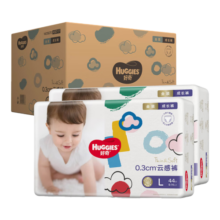 好奇（Huggies）【多仓直发】拉拉裤金装成长裤婴儿尿不湿超薄柔软新老包装随机发 拉拉裤L88片【9-14kg】