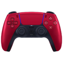 Plus会员：索尼 PlayStation 5 PS5 DualSense无线游戏手柄 PS5手柄（不支持ps4使用）火山红