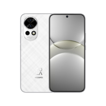 PLUS会员：HUAWEI/华为 nova 13 手机 6000万超广角人像AI 羽砂白 12GB+256GB