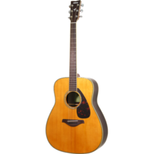 雅马哈（YAMAHA）FG830VN 北美型号 实木单板 初学者民谣吉他41英寸吉它亮光复古色