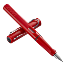 凌美（LAMY）钢笔签字笔 生日节日礼物学生成人练字文具 德国进口 狩猎系列墨水笔 红色 EF0.5mm